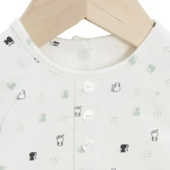 Combinaisons, Salopettes*P'tit bisou Combicourte Trousseau Mon Chaton de Imprimé Chaton