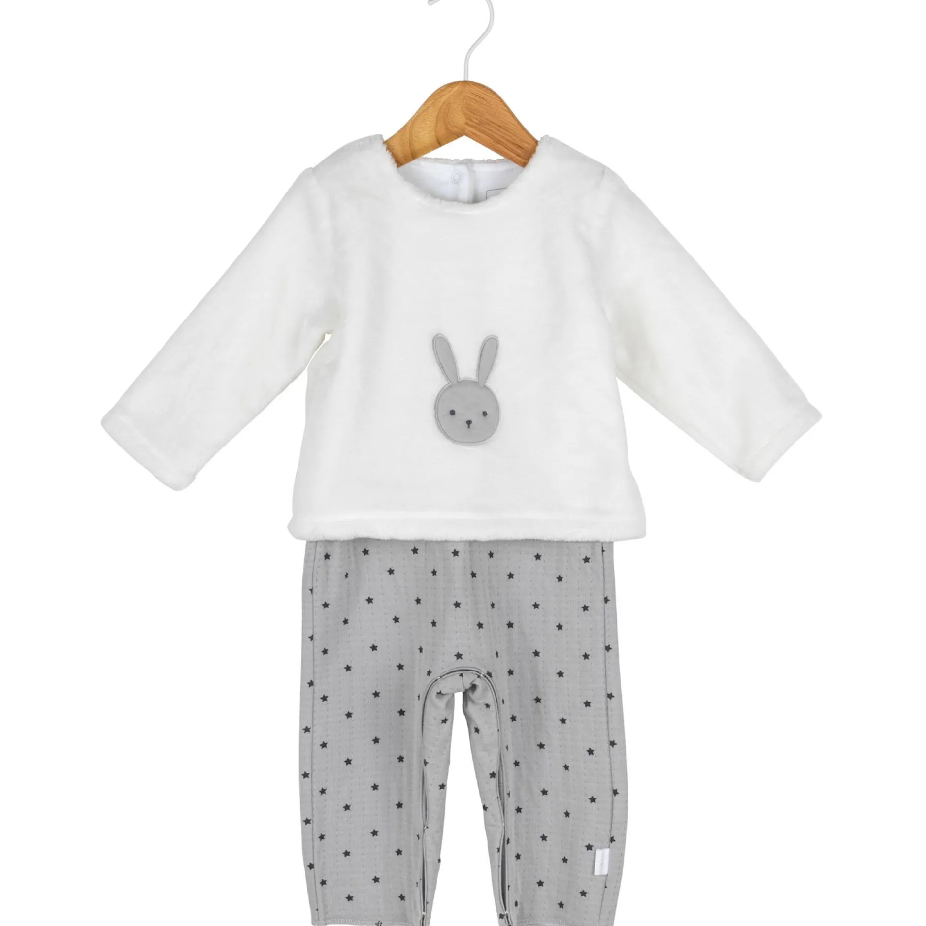 Combinaisons, Salopettes|Combinaisons, Salopettes*P'tit bisou Combilongue Lapin Câlin de Ecru