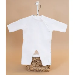 Combinaisons, Salopettes|Combinaisons, Salopettes*P'tit bisou Combinaison 0-1 mois de Blanc