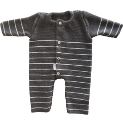 Combinaisons, Salopettes|Combinaisons, Salopettes*P'tit bisou Combinaison Collection Trousseau Tricot 2019 0-1 mois de Réglisse/ecru