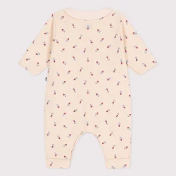 Combinaisons, Salopettes*Petit Bateau Combinaison en coton à col imprimé fleuri de