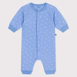 Combinaisons, Salopettes*Petit Bateau Combinaison en coton imprimé petites ancres de