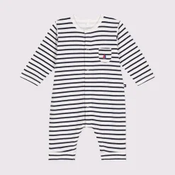 Combinaisons, Salopettes|Combinaisons, Salopettes*Petit Bateau Combinaison longue en tubique de Smoking