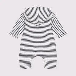 Combinaisons, Salopettes|Combinaisons, Salopettes*Petit Bateau Combinaison longue ouatinée à capuche en coton 18 mois de Marshmallow