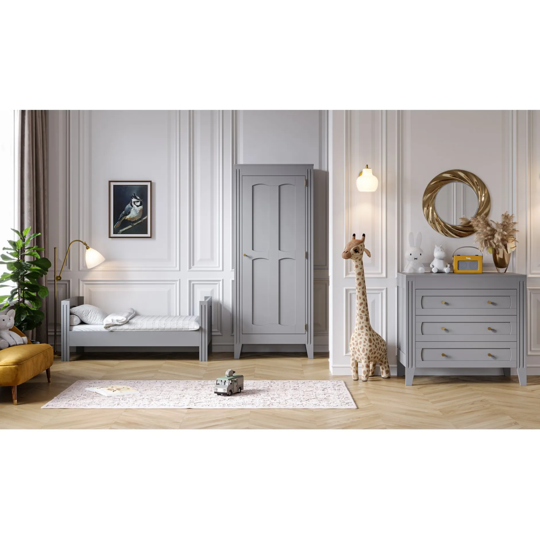 Commodes*Vox Commode Milenne de Gris clair