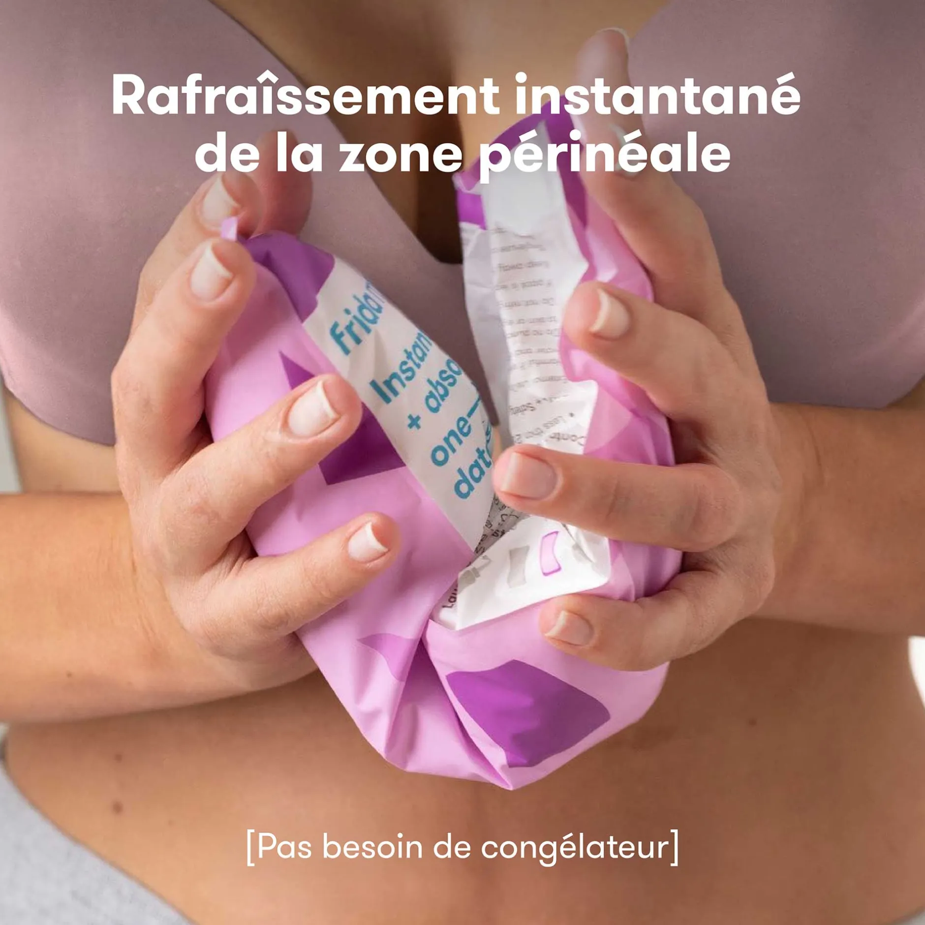Soins & Beauté|Vêtements*Frida Compresses froides de soulagement rapide + culottes post-partum jetables (8 compresses + 2 culottes) de