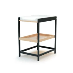 Tables À Langer|Tables À Langer*AT4 Confort table à langer de Graphite/Hêtre