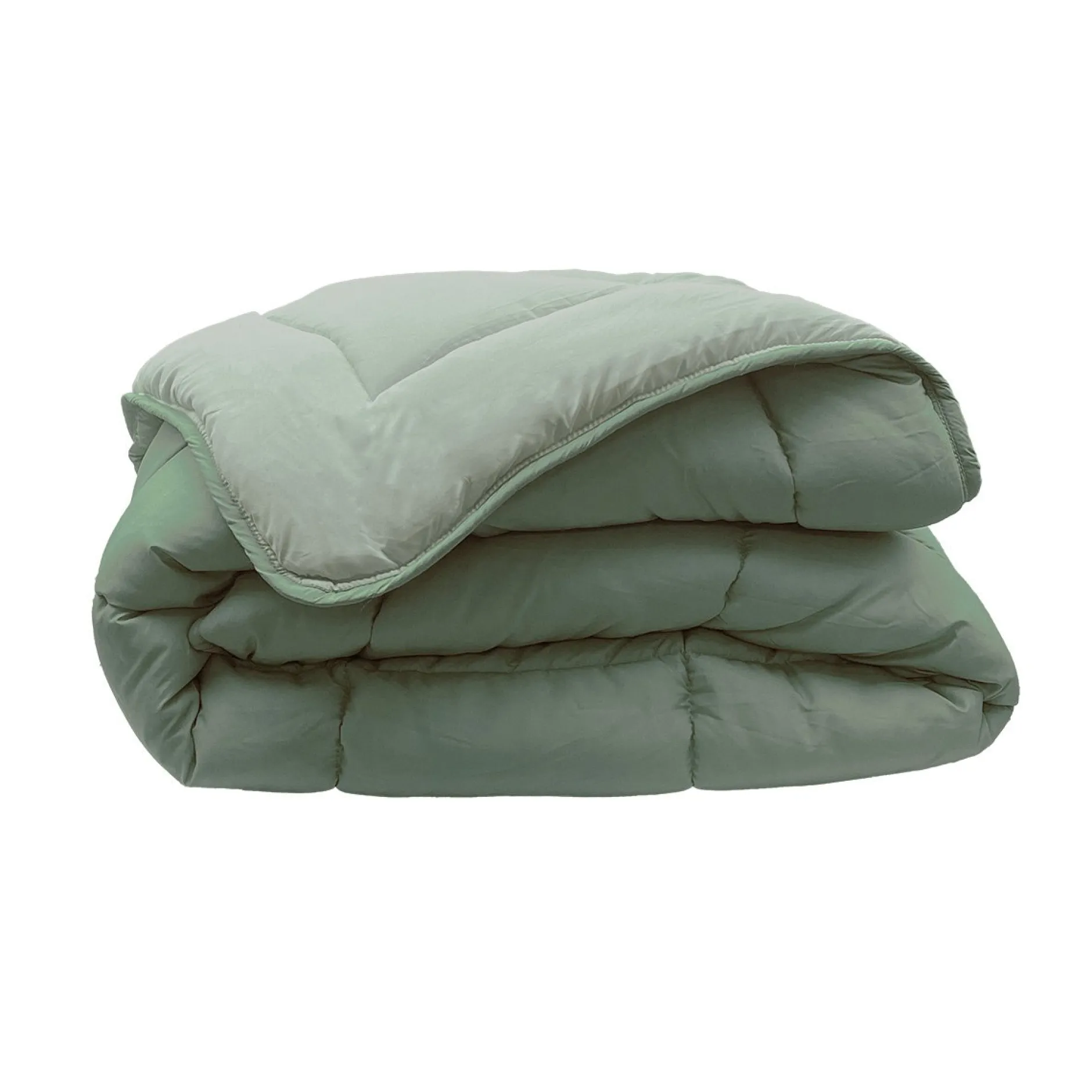 Couettes Et Oreillers*P'tit Dodo Couette bicolore 75 x 120 cm de Green / Light Green