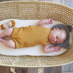 Couettes Et Oreillers|Cales-Bébé*Candide Coussin cale tête P'tit Panda de Gris Foncé