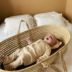 Couettes Et Oreillers|Cales-Bébé*Candide Coussin cale tête P'tit Panda de Léopard