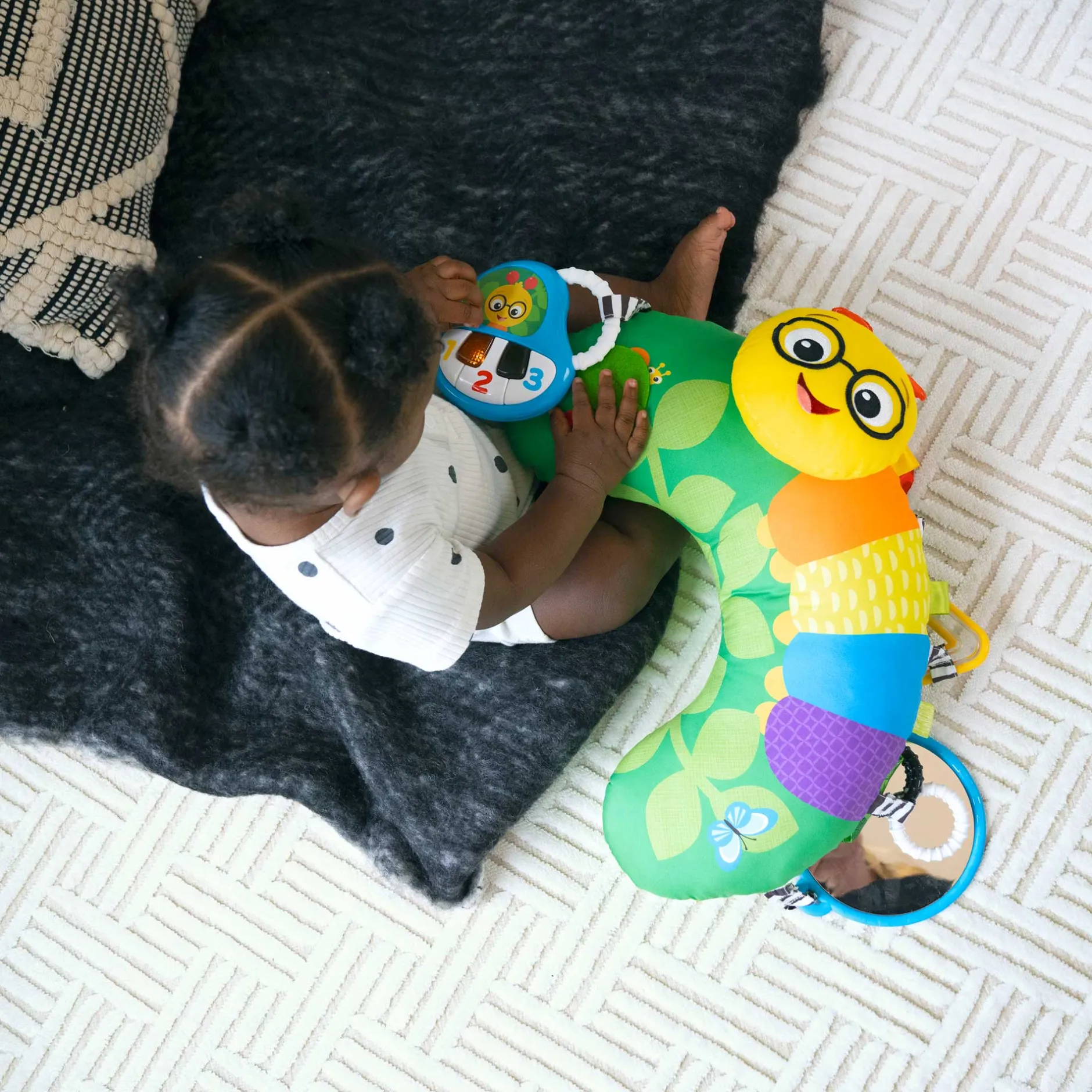 Jouets D'Activités*Baby Einstein Coussin d'Activités Chenille de