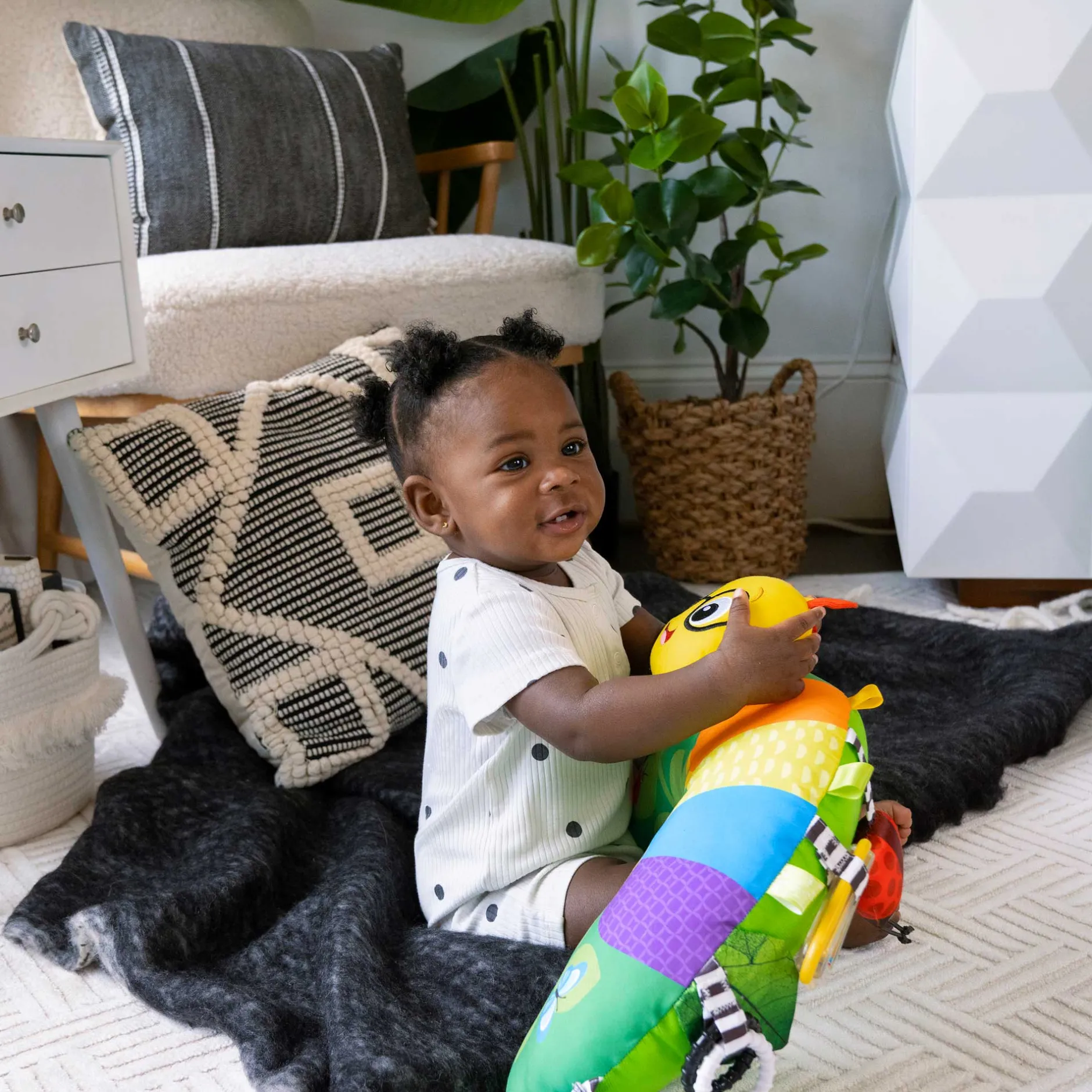 Jouets D'Activités*Baby Einstein Coussin d'Activités Chenille de