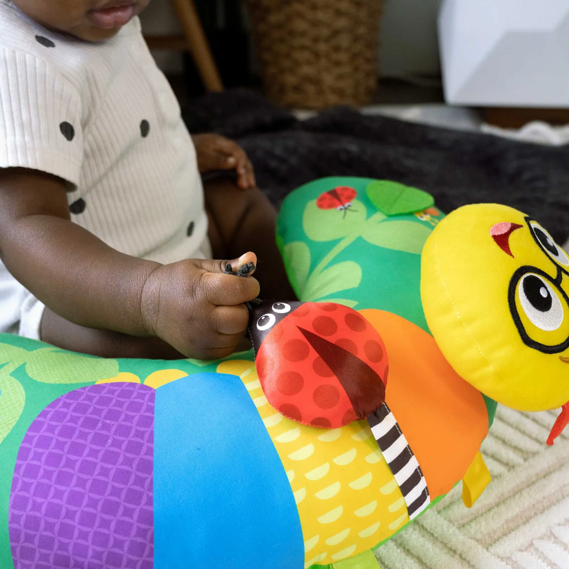 Jouets D'Activités*Baby Einstein Coussin d'Activités Chenille de