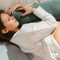 Cales-Bébé|Coussins D'Allaitement*Babymoov Coussin de maternité doomoo Buddy de Corduroy Green