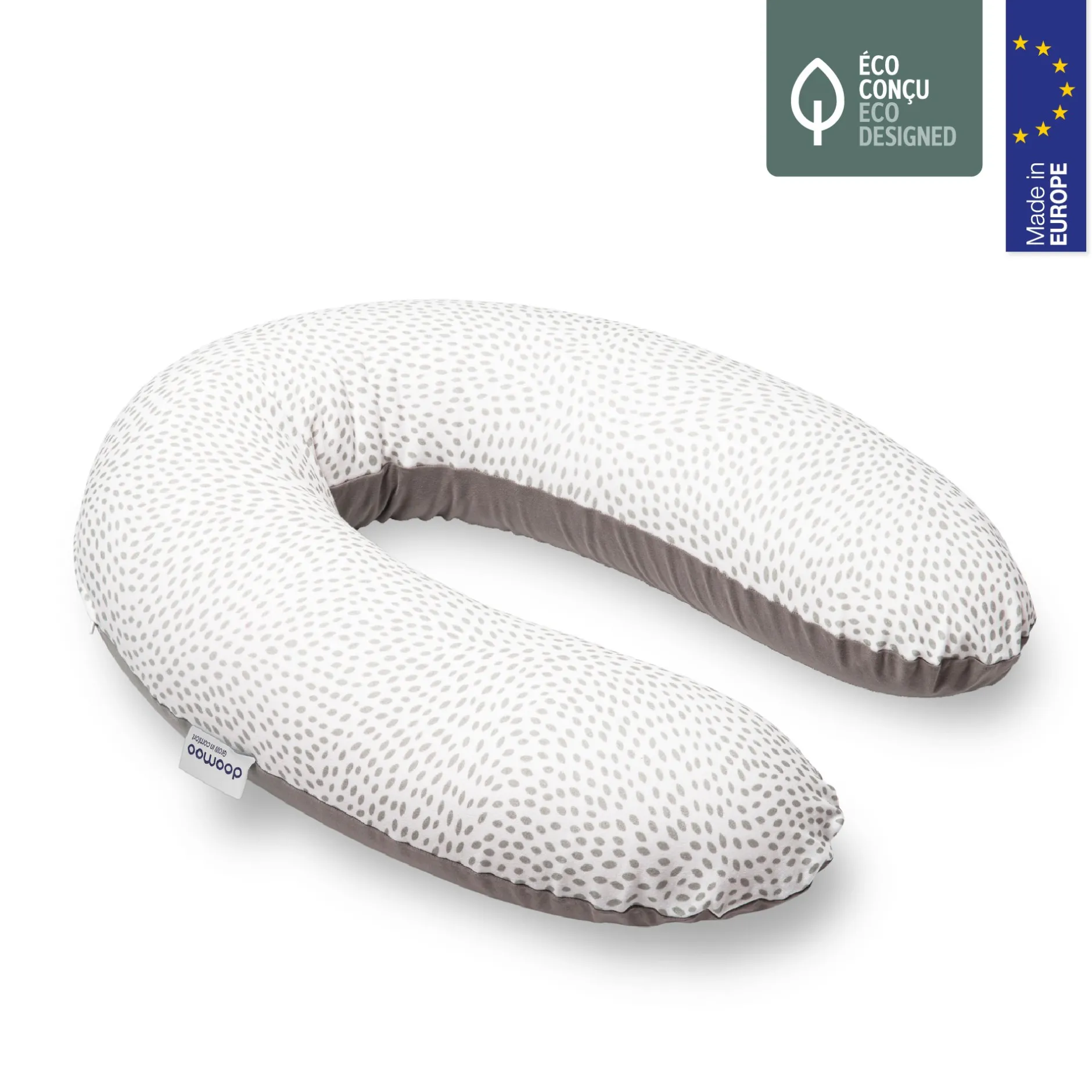 Cales-Bébé|Coussins D'Allaitement*Babymoov Coussin de maternité doomoo Buddy de risotto taupe