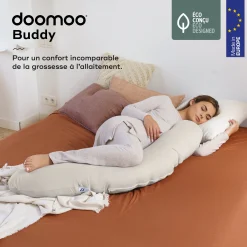 Coussins D'Allaitement|Coussins D'Allaitement*Babymoov Coussin de maternité doomoo Tetra de Jersey Sand