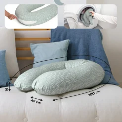 Coussins D'Allaitement|Coussins D'Allaitement*Babymoov Coussin de maternité doomoo Buddy de Cloudy Kaki