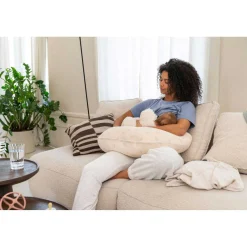 Coussins D'Allaitement|Coussins D'Allaitement*Babymoov Coussin de maternité Twisty 2 en 1 doomoo de Petals Latte