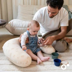 Coussins D'Allaitement|Coussins D'Allaitement*Babymoov Coussin de maternité Twisty 2 en 1 doomoo de Petals Latte