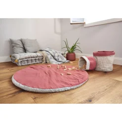 Tapis D'Éveil*Lässig Coussin de sol de Bois de rose
