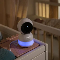 Babyphones*Béaba Écoute Bébé Vidéo Zen Night Light de Blanc