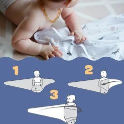 Couvertures*Béaba Couverture Miracle de Moon and Stars