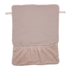 Couvertures*BB&Co Couverture Nomade Fausse Fourrure de Angora Rose