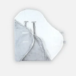 Couvertures*Noukies Couverture promenade en Groloudoux® Mix & Match de Gris clair