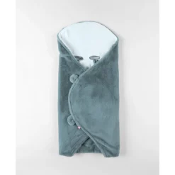 Couvertures*Noukies Couverture promenade en Groloudoux® Mix & Match de Bleu