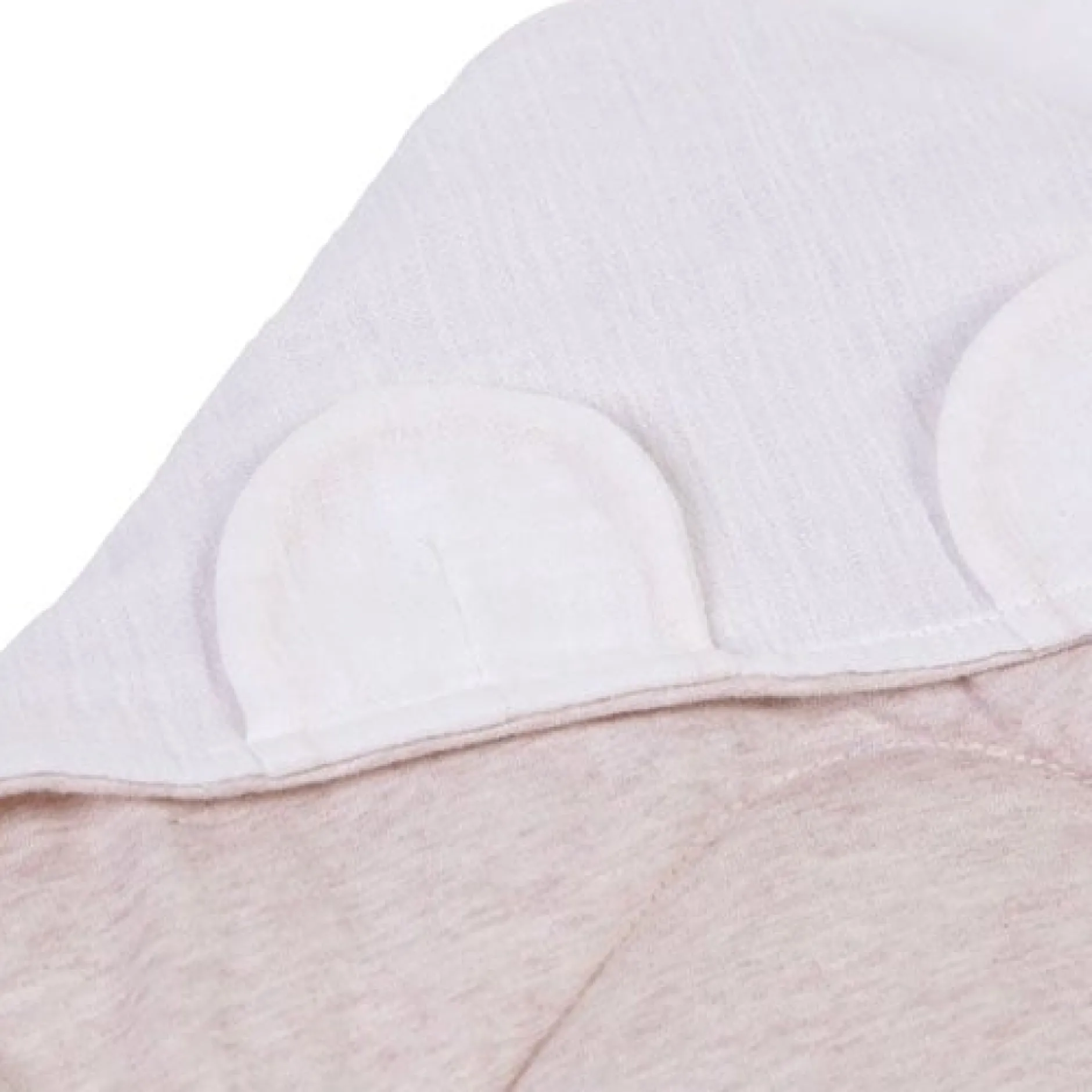 Couvertures*Childhome Couverture promenade enveloppante Teddy 75 x 75 cm de Beige