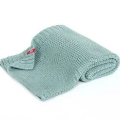 Couvertures*Vox Couverture tricotée pure 80 x 100 cm de Petrol