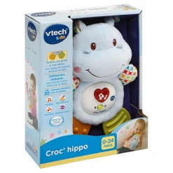 Peluches Musicales*Vtech Croc'Hippo de Rose
