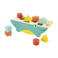 Jouets En Bois|Jeux De Formes*Janod Croco des Formes Tropik de