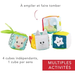 Jouets D'Activités*Sophie La Girafe® Cubes d'activités de