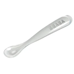 Couverts*Béaba Cuillère 1er repas silicone de Light Mist