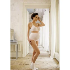 Lingerie|Vêtements*Cache Coeur Culotte de grossesse Serenity de Noir