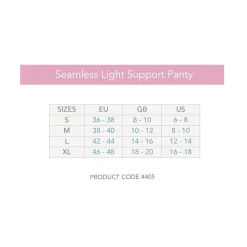 Lingerie|Vêtements*Carriwell Culotte de maintien sans coutures XL de Blanc