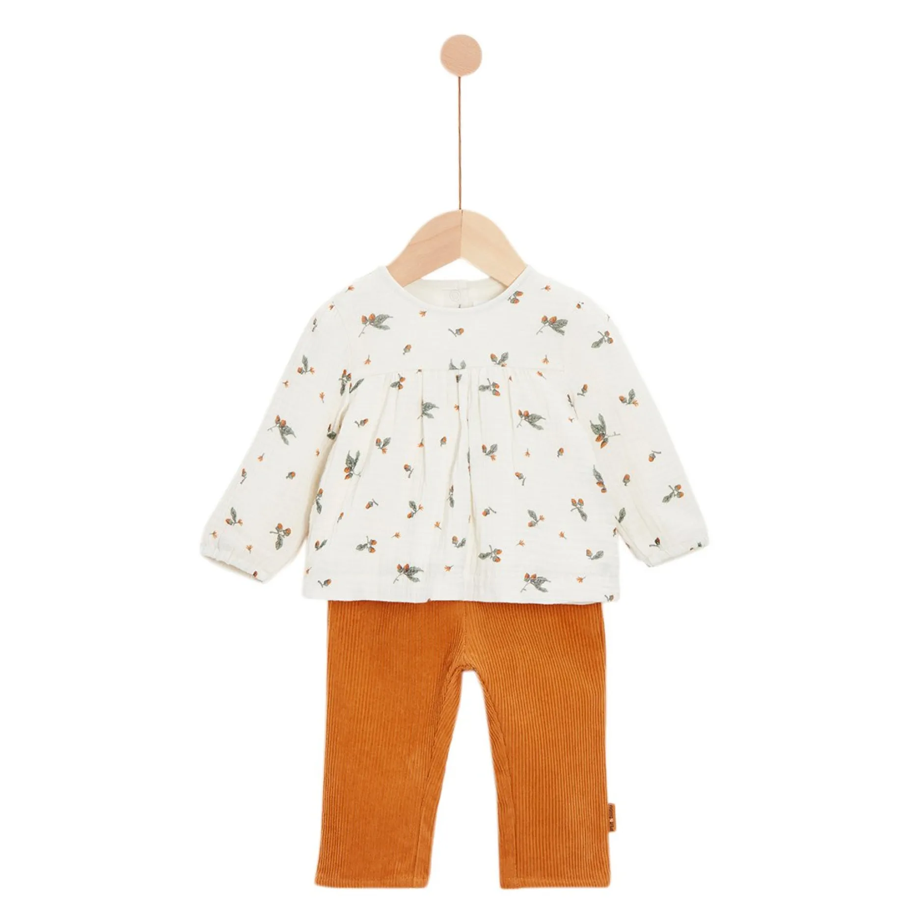 Pantalons, Shorts, Leggings|Gilets, Pulls, Cardigans*P'tit bisou Cœur de pain d'épice Haut + Pantalon de Autumn Spirit