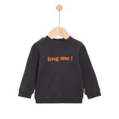 Gilets, Pulls*P'tit bisou Cœur de pain d'épice Sweat de Grey Sweet Carbon