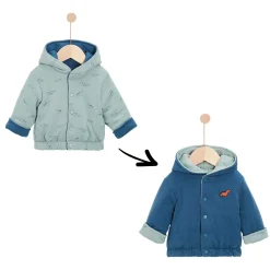 Vestes, Manteaux, Pilotes*Marèse d'Automne Veste Reversible à Capuche de Dino