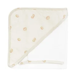 Sorties De Bain*Trois Kilos Sept Diplododo Cape de bain & gant de Feuilles