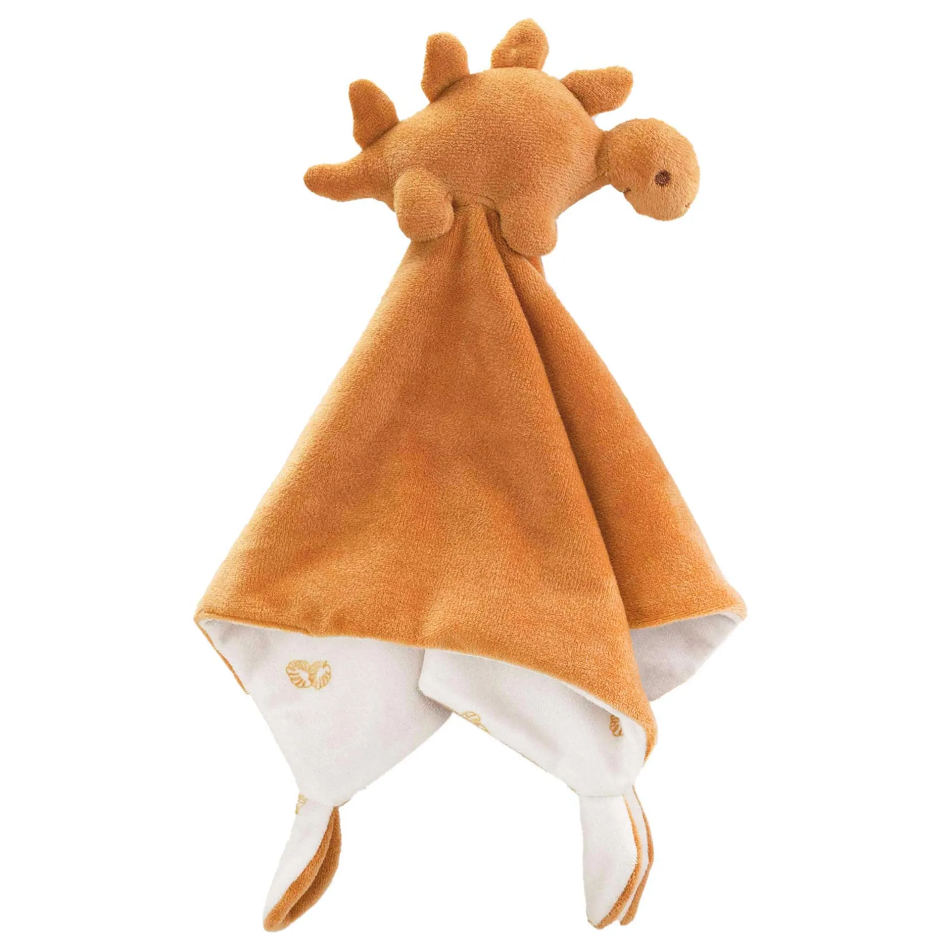 Doudous*Trois Kilos Sept Diplododo Doudou de Dinosaure Ocre