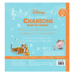 Livres*Hachette Jeunesse Disney Disney Mes premières chansons pour se relaxer de