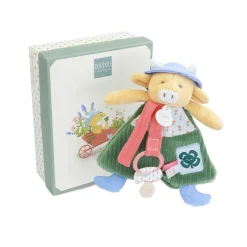 Doudous|Attaches Sucettes*Doudou et Compagnie Doudou Attache-sucette Vache de Aneth