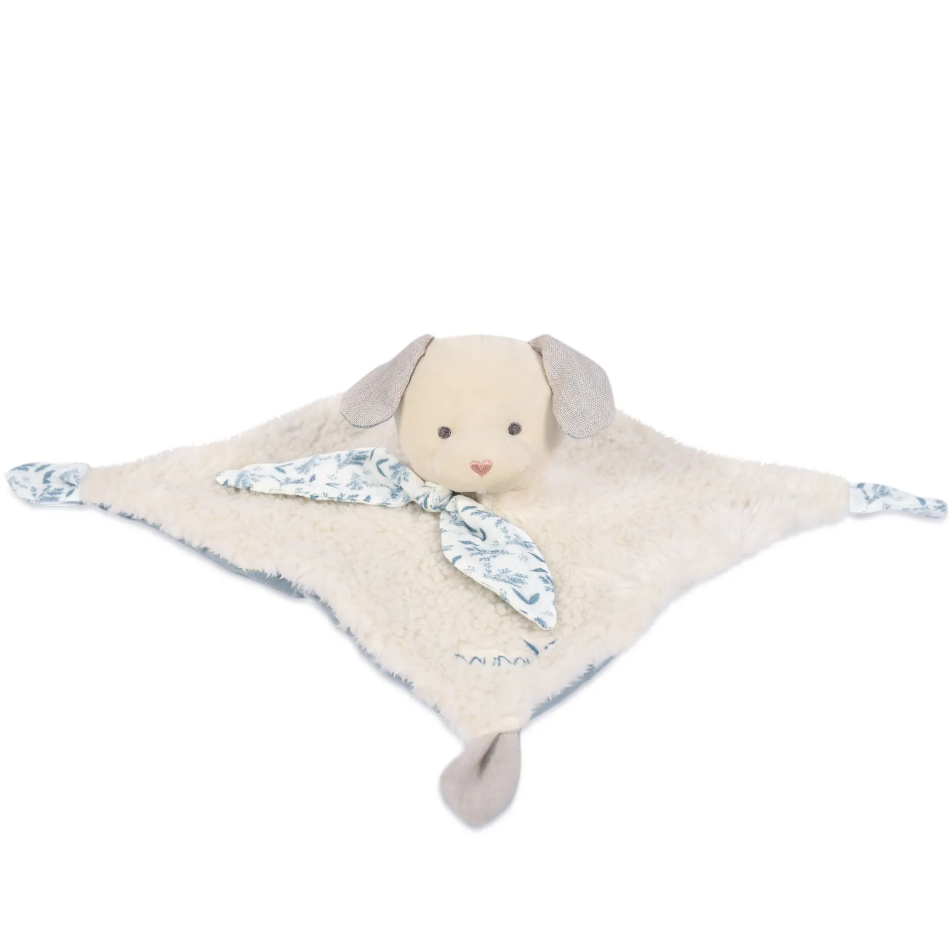 Doudous*Doudou et Compagnie Doudou Botanic Doudou plat en coton BIO 25 cm de Chien