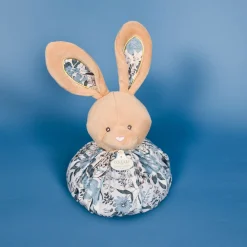 Doudous*Doudou et Compagnie Doudou Boule 3 en 1 de Lapin bleu