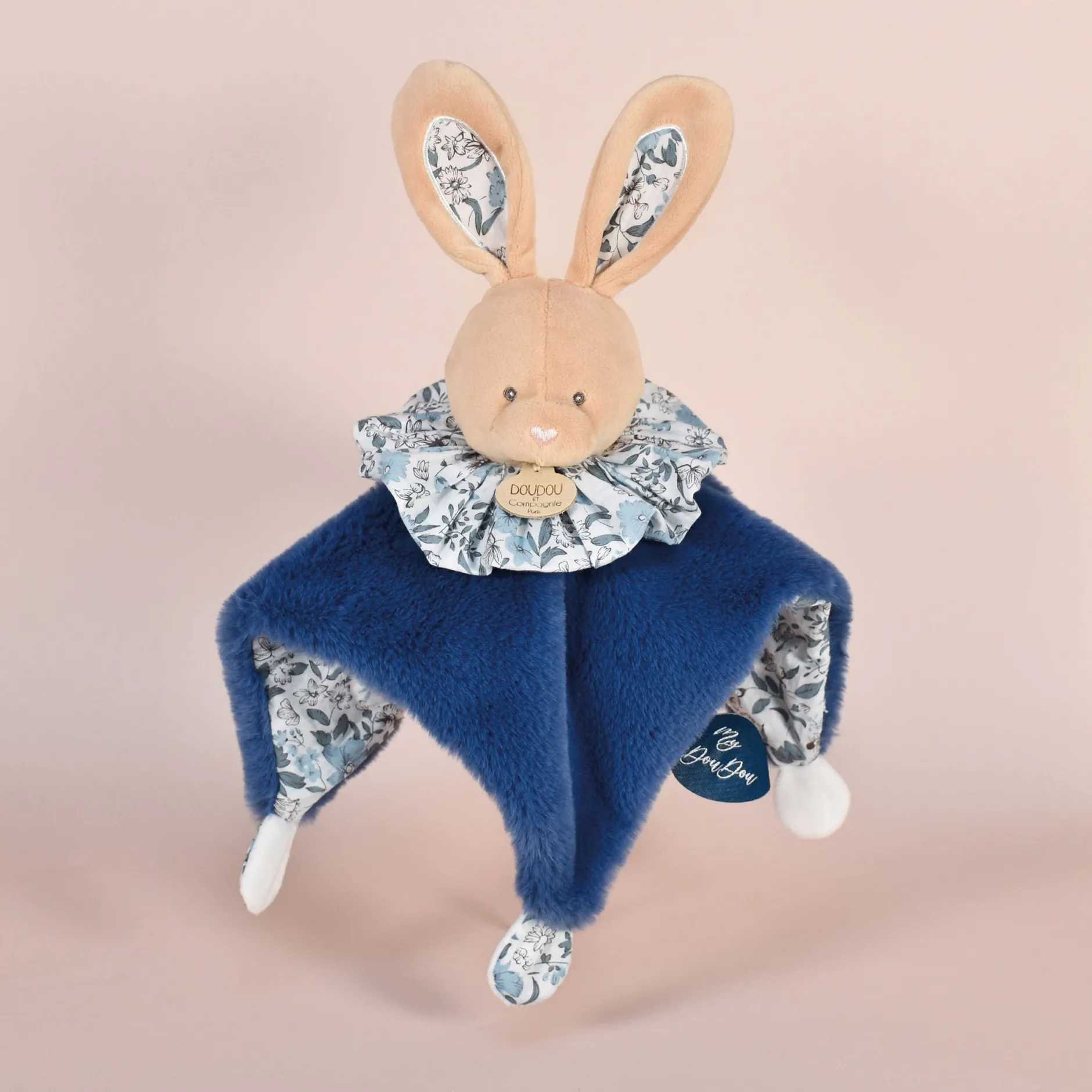 Doudous*Doudou et Compagnie Doudou Boule 3 en 1 de Lapin bleu