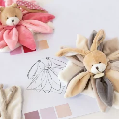 Doudous*Doudou et Compagnie Doudou Collector de Lapin Taupe