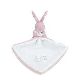 Doudous*Doudou et Compagnie Doudou Lapin mouchoir de Rose