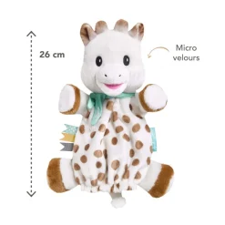 Peluches Marionnettes|Doudous*Sophie La Girafe® Doudou marionnette Sophie la girafe de